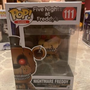 Funko pop - five nights at Freddy’s- nightmare Freddy